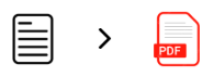 text to pdf